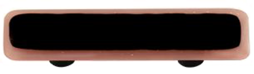 Dusty Lilac Border Black Pull. Alum Post
