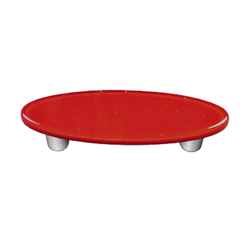 Brick Red Oval Pull