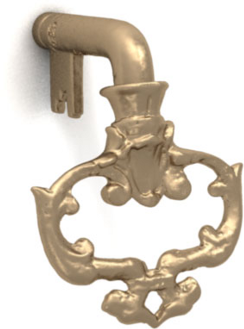 The Hearst Castle Knob HCC220-9 in Antique