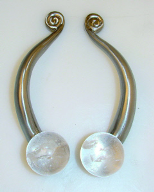 Crystal Quartz 4" Cabinet Pull