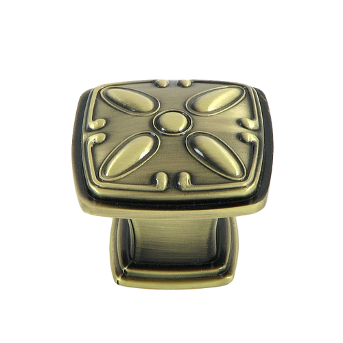 Edinborough Cabinet Knob CP81093  in Antique Brass