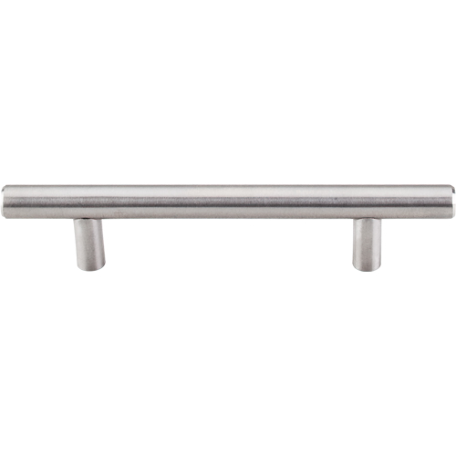Stainless Hollow Bar Pull 3 34'' cc H2  in Brushed Stainless Steel
