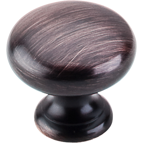 Normandy Mushroom Knob 1 14'' M1614  in Tuscan Bronze