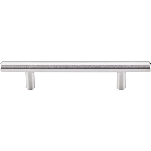 Stainless Solid Bar Pull 3 34'' cc 3  in Brushed Stainless Steel