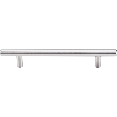 Stainless Solid Bar Pull 5 116'' cc 4  in Brushed Stainless Steel