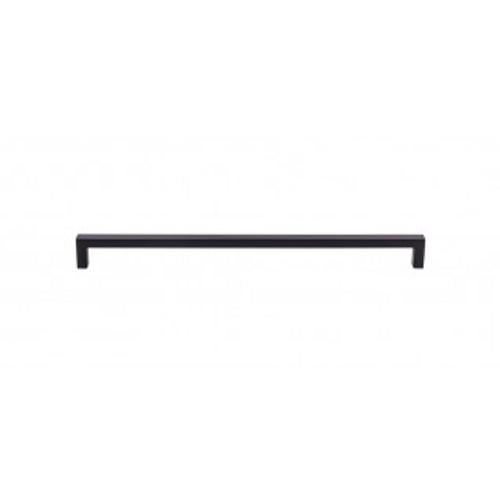 Nouveau III Square Bar Pull 17 5/8'' cc M2139 Flat Black