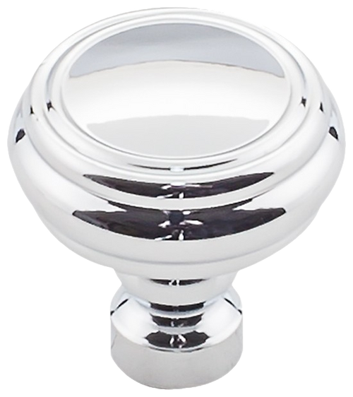 Brixton Rimmed Knob 1 14 Inch in Polished Chrome TK880PC