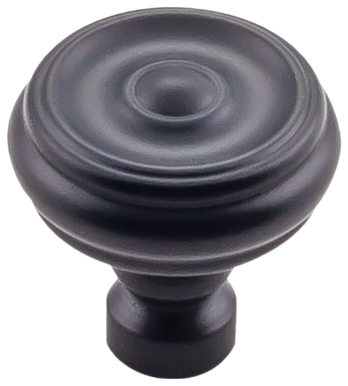 Brixton Button Knob 1 14 Inch in Flat Black TK882BLK