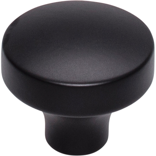 Lynwood Kinney Knob 1 12 Inch  TK902BLK in Flat Black