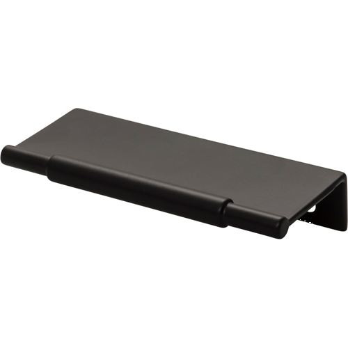 Lynwood Crestview Tab Pull 4 Inch  TK971BLK in Flat Black