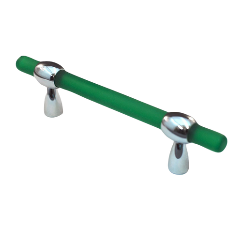 Athens Adjustable Green Polyester with Solid Brass Pull