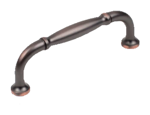 Builder's Choice 3'' c.c. Pull Oil Rubbed Bronze with Highlights 03708-OBH in Oil Rubbed Bronze
