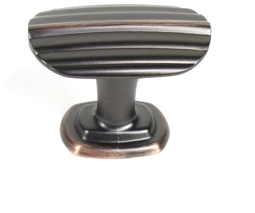 Isis 1-1/2 in. Antique Bronze/Copper Cabinet Knob 27305-AZC in Bronze