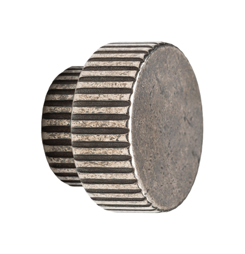 Roger Thomas Flute Large Top Cabinet Knob  1 58'' CK10017  in Silicon Bronze Brushed