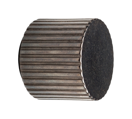Roger Thomas Flute Reveal Cabinet Knob  1 38'' CK10020  in Silicon Bronze Brushed