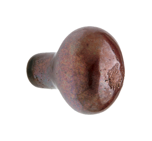 Egg Cabinet Knob  1 18'' CK304  in Silicon Bronze Brushed