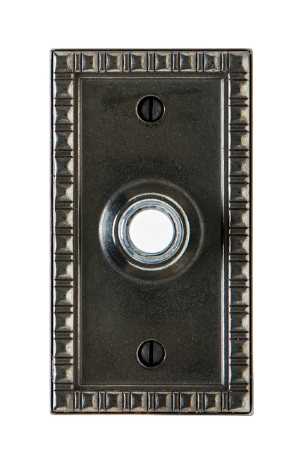 Corbel Rectangular Doorbell Button DBB-E30703  in Silicon Bronze Brushed