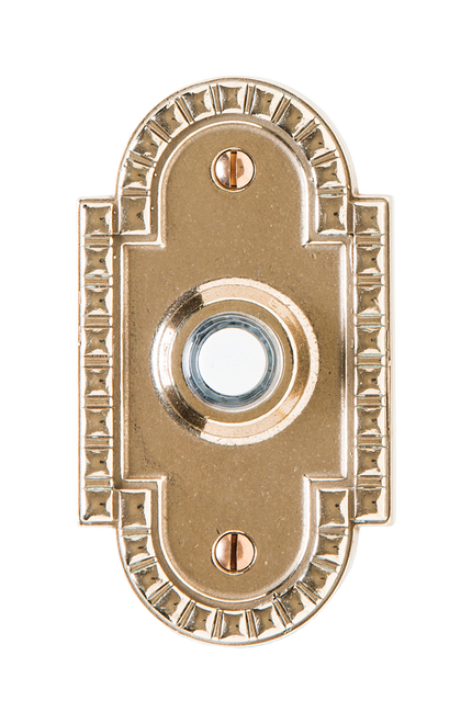 Corbel Arched Doorbell Button DBB-EW30600  in Silicon Bronze Brushed