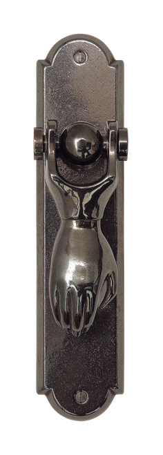 The Hand Of Fatima Door Knocker DK16-E540  in Silicon Bronze Brushed