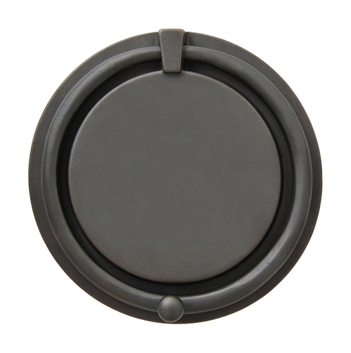 Round Door Knocker DK825  in Silicon Bronze Brushed