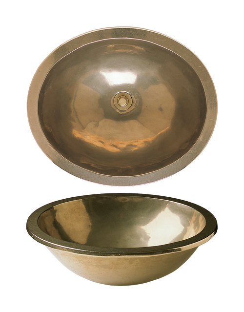 Ellipse Sink SK319  in Silicon Bronze Brushed