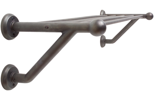 Towel Rack 5 516'' TRK3-E005  in Silicon Bronze Brushed