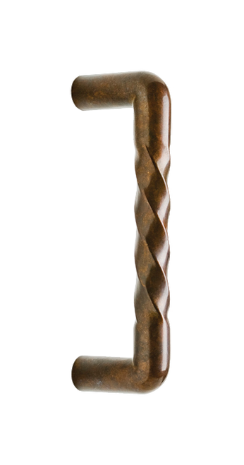Twisted D Grip 9'' G605-S-6-14  in Silicon Bronze Brushed
