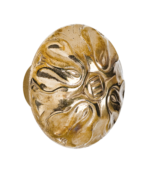 Medallion Pull G665-D  in Silicon Bronze Brushed