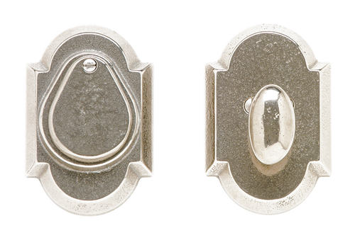 Arched Dead Bolt - Entry Single Cylinder Dead Bolt DB508 in Silicon Bronze Brushed