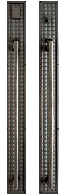Designer Textures Entry Set - Full Dummy G147-E115-FD in Silicon Bronze Brushed