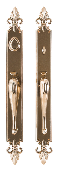 Bordeaux Entry Set - Entry Mortise Lock G30833-G30832-EML in Silicon Bronze Brushed