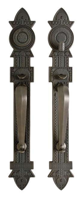 Briggs Entry Set - Entry Mortise Lock G10850-E10832-EML in Silicon Bronze Brushed
