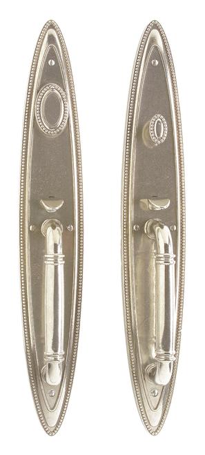 Maddox Entry Set - Entry Mortise Lock G581-G582-EML in Silicon Bronze Brushed