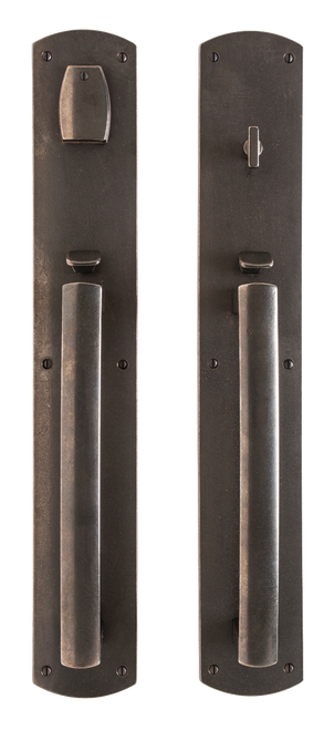Convex Entry Set - Entry Mortise Lock G30535-G30534-EML in Silicon Bronze Brushed