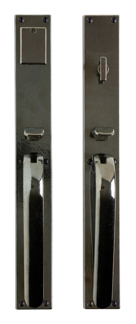 Metro Entry Set - Entry Mortise Lock G225-G226-EML in Silicon Bronze Brushed