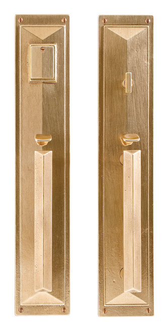 Mack Entry Set - Full Dummy G21030-G21030-FD in Silicon Bronze Brushed