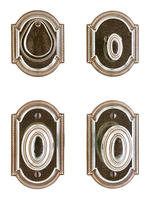 Ellis Entry Set - Full Dummy E005-E005-FD in Silicon Bronze Brushed