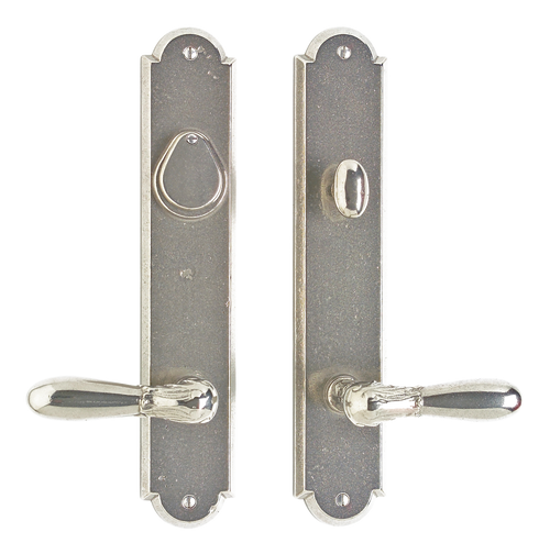 Arched Entry Set - Patio Mortise Lock E736-E737-PML in Silicon Bronze Brushed