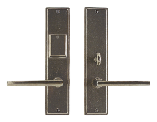 Stepped Entry Set - Entry Dead Bolt Spring Latch E311-E313-EDB in Silicon Bronze Brushed