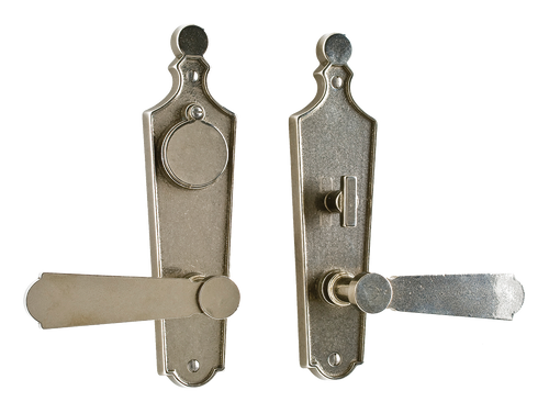 Paris Entry Set - Entry Mortise Lock E10018-E10016-EML in Silicon Bronze Brushed