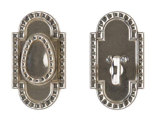 Corbel Arched Dead Bolt - Entry Double CylinderDead Bolt DD30695 in Silicon Bronze Brushed