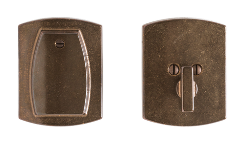 Convex Dead Bolt - Patio Dead Bolt IP30590 in Silicon Bronze Brushed