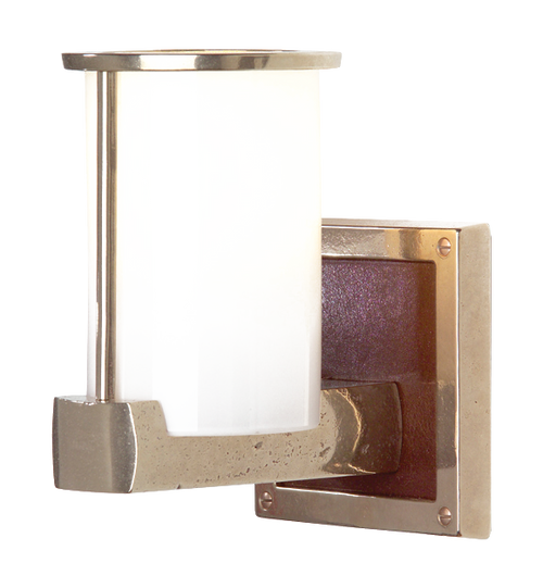 LED Post-Ring Sconce WS405-G153-LPS in Silicon Bronze Brushed