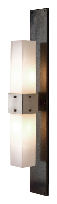 Double Charlie Sconce WS423-E155 in Silicon Bronze Brushed