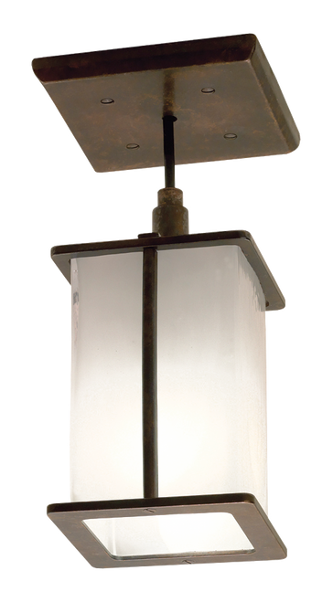 Alpha Pendant PE455-E419-AP in Silicon Bronze Brushed