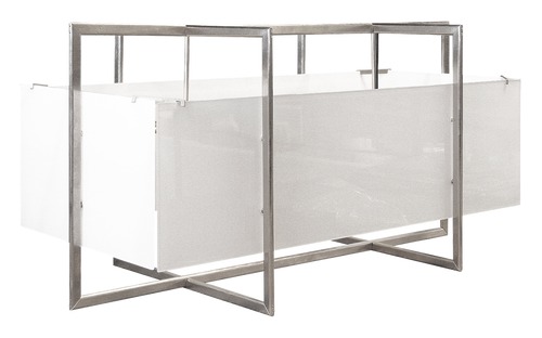 Double Cube Chandelier with Flat Box C405FB-E403 in Silicon Bronze Brushed