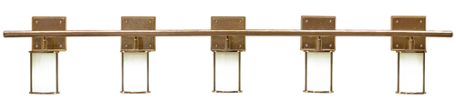 Lantern Vanity V450-68-E403-LV in Silicon Bronze Brushed