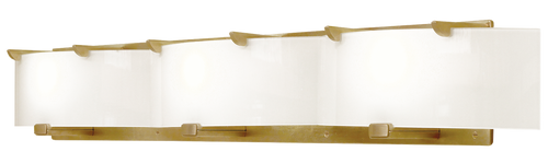 Triple Plank with Flat Glass V440-TPWFG in Silicon Bronze Brushed