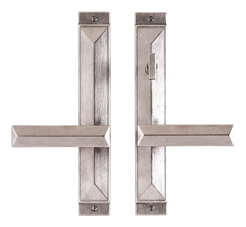 Mack Multi-Point Patio Set - Passage Trim E21040-E21040-PASST in Silicon Bronze Brushed