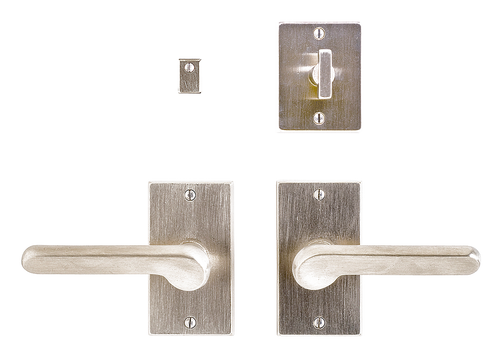 Metro Privacy Set - Privacy Spring Latch E236-E236-PRISL in Silicon Bronze Brushed